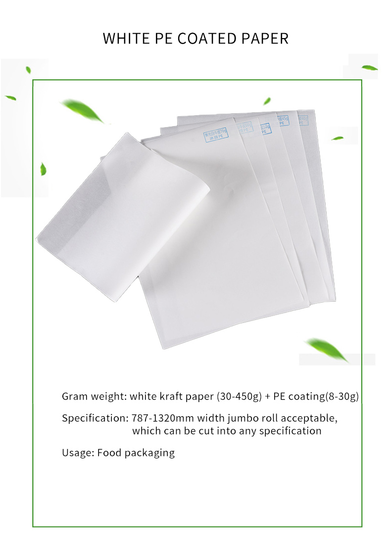 PE COATED PAPER