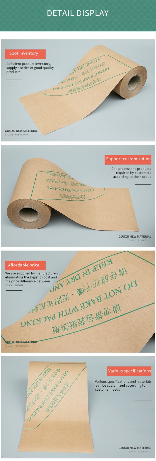 PE COATED PAPER